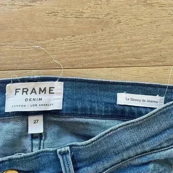 Frame le skinny de Jeanne Granville distressed - Picture 3 of 7